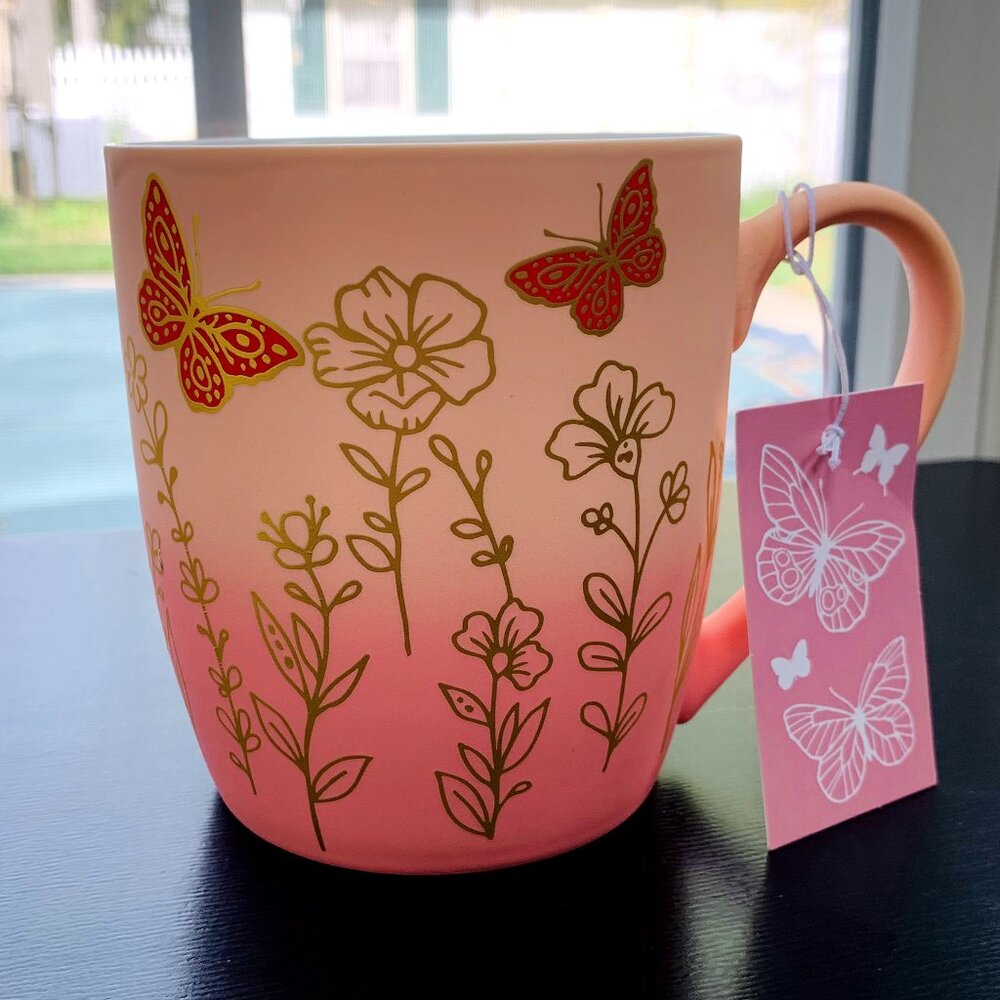SEEDS & SUNSHINE Ombre Summer Garden Ceramic Mug - Picture 4 of 12